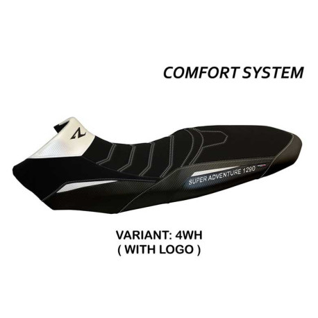 HOUSSE DE SELLE COMPATIBLE KTM 1290 SUPER ADVENTURE R (17-20) MODÈLE GINEVRA 2