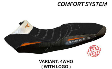 HOUSSE DE SELLE COMPATIBLE  KTM 1290 SUPER ADVENTURE R (17-20) MODÈLE GINEVRA SP