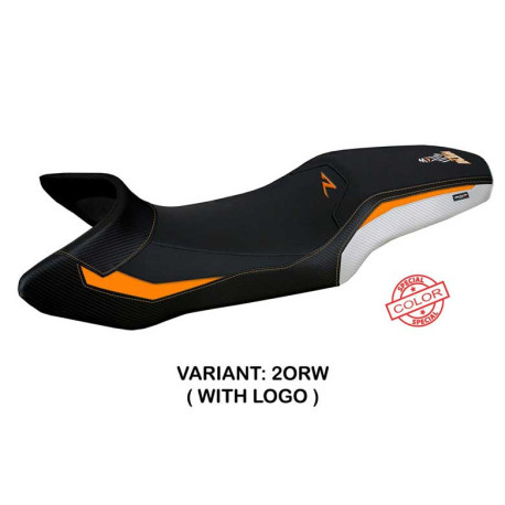 HOUSSE DE SELLE COMPATIBLE KTM 1290 SUPER ADVENTURE R (21-22) MODÈLE XITTA COLOR