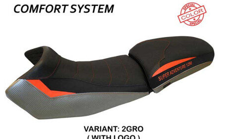 HOUSSE DE SELLE COMPATIBLE  KTM 1290 SUPER ADVENTURE S - T (15-20) MODÈLE EDEN S