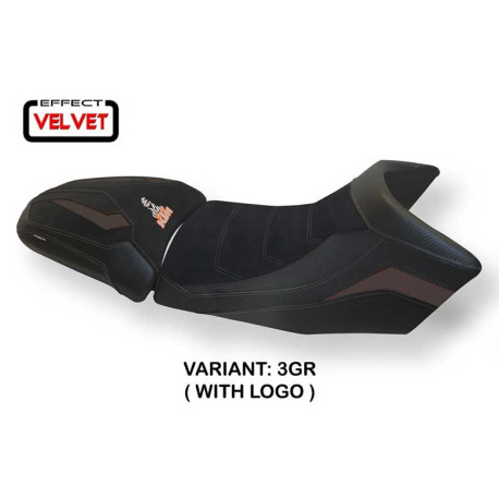 HOUSSE DE SELLE COMPATIBLE KTM 1290 SUPER ADVENTURE S - T (15-20) MODÈLE GAETA V