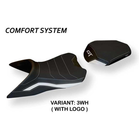 HOUSSE DE SELLE COMPATIBLE KTM 1290 SUPER DUKE GT (19-22) MODÈLE SUMY 1 CONFORT,