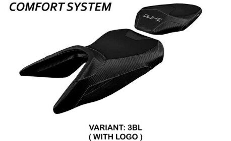 HOUSSE DE SELLE COMPATIBLE KTM 390 DUKE (17-22) MODÈLE HAITI