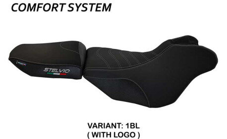 HOUSSE DE SELLE COMPATIBLE MOTO GUZZI STELVIO 1200 (08-16) MODÈLE IVES