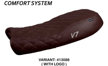 HOUSSE DE SELLE COMPATIBLE  MOTO GUZZI V7 MODÈLE DAVIS VINTAGE