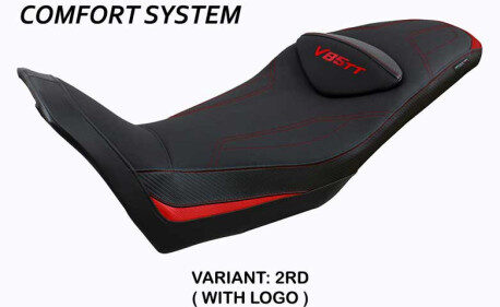HOUSSE DE SELLE COMPATIBLE  MOTO GUZZI V85 TT (19-22) MODÈLE EVERETT
