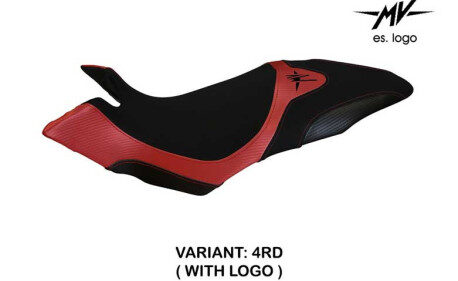 HOUSSE DE SELLE COMPATIBLE MV AGUSTA DRAGSTER 800 (14-18) MODÈLE AOSTA 1