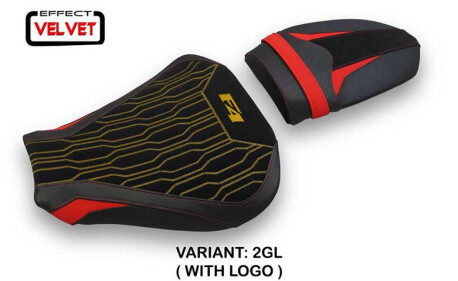 HOUSSE DE SELLE COMPATIBLE MV AGUSTA F4 (10-20) MODÈLE LENDORF VELVET
