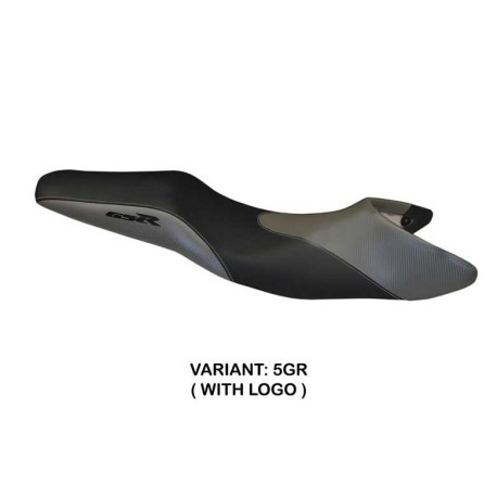 HOUSSE DE SELLE COMPATIBLE SUZUKI GSR 600 (06-11) MODÈLE MAURO CARBON COLOR