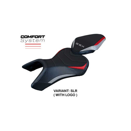 HOUSSE DE SELLE COMPATIBLE SUZUKI GSX 8S / 8R (23-24) MODÈLE NIIGATA