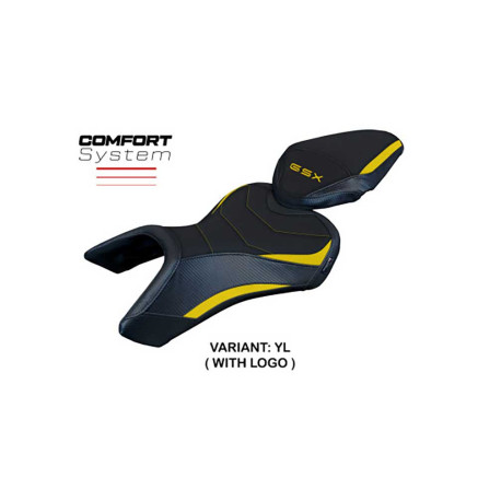 HOUSSE DE SELLE COMPATIBLE SUZUKI GSX 8S / 8R (23-24) MODÈLE NIIGATA