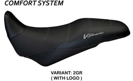 HOUSSE DE SELLE COMPATIBLE SUZUKI V-STROM 1000 (14-19) MODÈLE AGRIGENTO