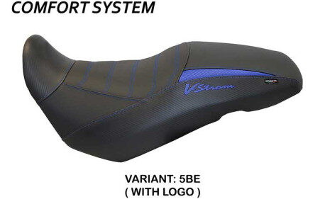 HOUSSE DE SELLE COMPATIBLE SUZUKI V-STROM 650 (17-22) MODÈLE GEORGIA