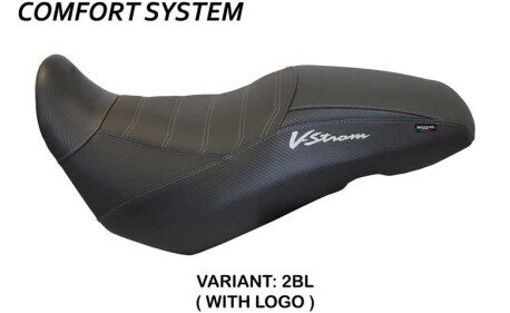 HOUSSE DE SELLE COMPATIBLE SUZUKI V-STROM 650 (17-22) MODÈLE GEORGIA