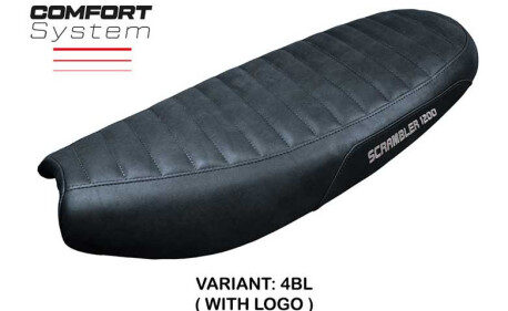 HOUSSE DE SELLE COMPATIBLE TRIUMPH SCRAMBLER 1200 19-23 MODÈLE HULL
