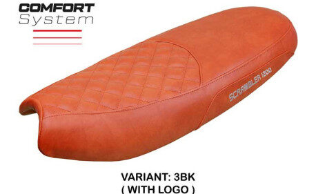 HOUSSE DE SELLE COMPATIBLE TRIUMPH SCRAMBLER 1200 19-23 MODÈLE WATFORD