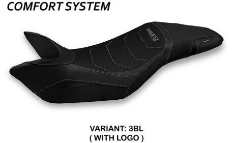 HOUSSE DE SELLE COMPATIBLE TRIUMPH SPEED TRIPLE (11-15) MODÈLE GHIBELLINA 1