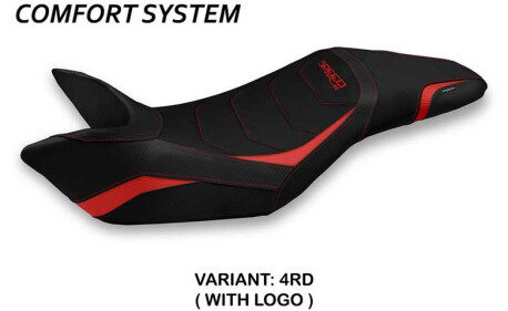 HOUSSE DE SELLE COMPATIBLE TRIUMPH SPEED TRIPLE (11-15) MODÈLE GHIBELLINA 1