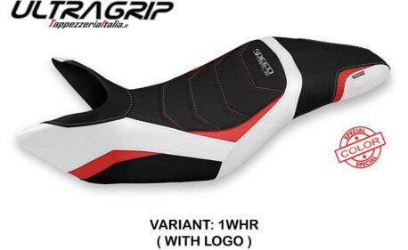 HOUSSE DE SELLE COMPATIBLE TRIUMPH SPEED TRIPLE (11-15) MODÈLE NISKO SPECIAL COL