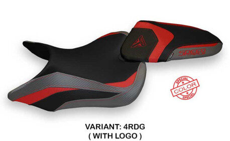 HOUSSE DE SELLE COMPATIBLE TRIUMPH SPEED TRIPLE (16-21) MODÈLE DE SPECIAL COLOR
