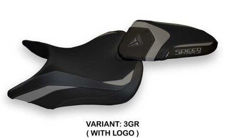 HOUSSE DE SELLE COMPATIBLE TRIUMPH SPEED TRIPLE (16-21) MODÈLE LAZISE 1