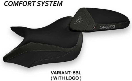 HOUSSE DE SELLE COMPATIBLE TRIUMPH SPEED TRIPLE (16-21) MODÈLE MAGLIE 1