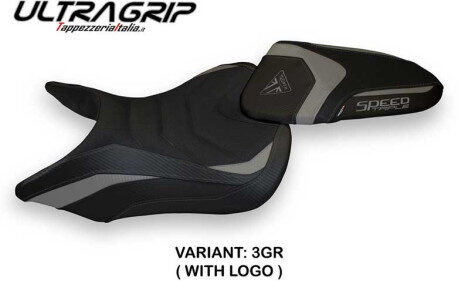 HOUSSE DE SELLE COMPATIBLE TRIUMPH SPEED TRIPLE (16-21) MODÈLE RESIA 1