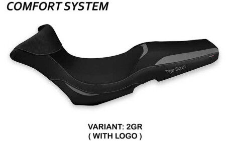 HOUSSE DE SELLE COMPATIBLE  TRIUMPH TIGER 1050 SPORT (13-20) MODÈLE GERGEI