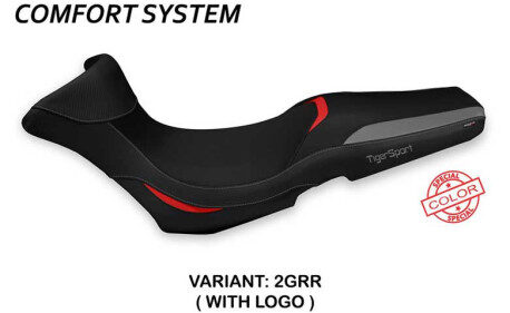 HOUSSE DE SELLE COMPATIBLE  TRIUMPH TIGER 1050 SPORT (13-20) MODÈLE GERGEI SPECI