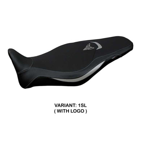 HOUSSE DE SELLE COMPATIBLE YAMAHA MT-09 (21-22) MODÈLE ATOS CONFORT, BLEU, AVEC
