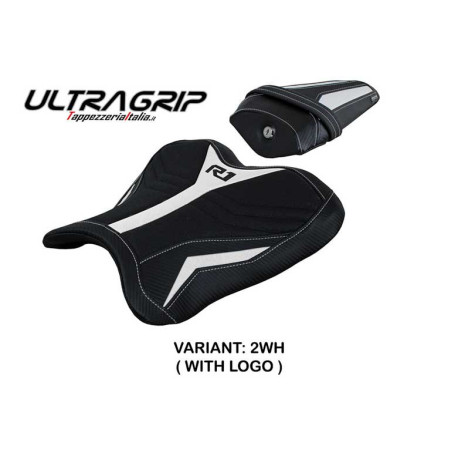 HOUSSE DE SELLE COMPATIBLE YAMAHA R1 (15-22) MODÈLE KAGRAN ULTRAGRIP, NOIR, AVEC