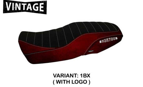HOUSSE DE SELLE COMPATIBLE  YAMAHA XSR 900 (16-20) MODÈLE PUERTO RICO 1 VINTAGE