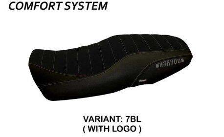 HOUSSE DE SELLE COMPATIBLE  YAMAHA XSR 900 (16-20) MODÈLE PUERTO RICO 5