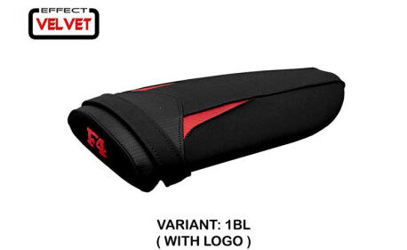 HOUSSE DE SELLE PASSAGER POUR MV AGUSTA F4 (99-09) MODÈLE SOMA VELVET