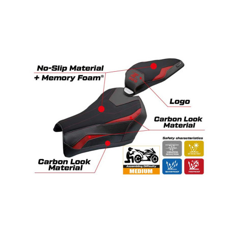 HOUSSE DE SELLE TAPPEZZERIA KAWASAKI Z900 2025