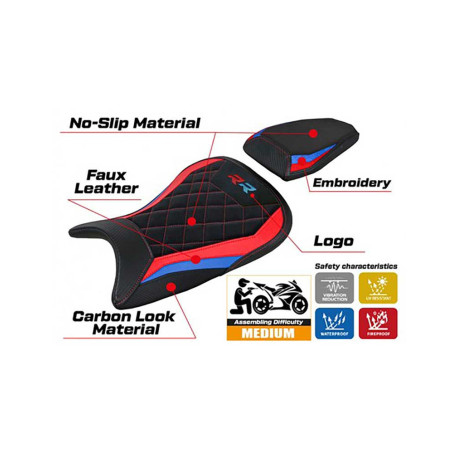 HOUSSE DE SELLE TAPPEZZERIA S 1000 RR MODELE AICHEN