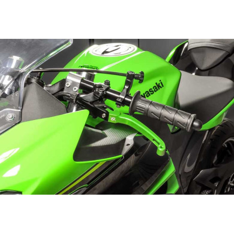 KAWASAKI NINJA 250 / 300 / 400 R LEVIER D EMBRAYAGE REPLIABLE ALU TAILLE MASSE B