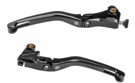 KAWASAKI Z1000-Z750 - ZX10-6R KIT LEVIER FREIN ET EMBRAYAGE REPLIABLE ALU TAILLE