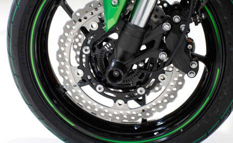 KAWASAKI Z900 ROULETTES DE PROTECTION ROUE AVANT EVOTECH