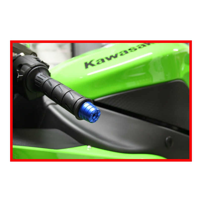 KAWASAKI ZX10R / ZX6R/RR EMBOUTS DE GUIDON EVOTECH