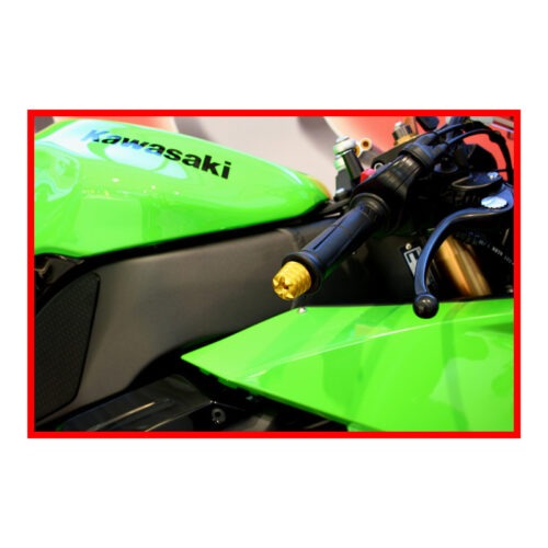 KAWASAKI ZX10R / ZX6R/RR EMBOUTS DE GUIDON EVOTECH