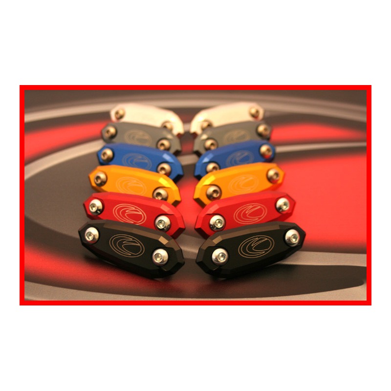 KAWASAKI ZX6R / RR / 636 / NINJA 650 KRT OBTURATEURS DE RETROVISEURS EVOTECH