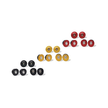 Kit 6 bouchons de cadre CNC RACING MV Agusta