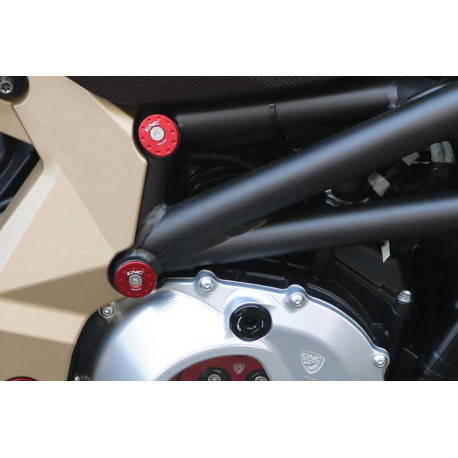 Kit 6 bouchons de cadre CNC RACING MV Agusta