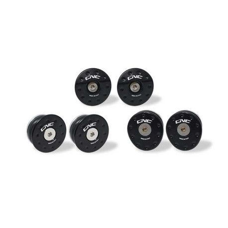 Kit 6 bouchons de cadre CNC RACING MV Agusta