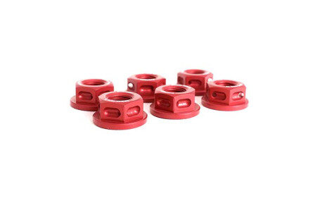 KIT 6 ECROUS DE COURONNE M8x1.25 SPEED TRIPLE