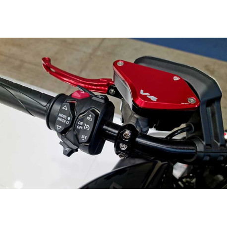 KIT BOUCHON BOCAL LIQUIDE CNC RACING TOUCH BICOLOR DUCATI