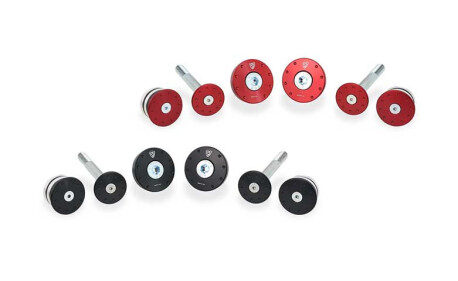 KIT BOUCHONS DE CADRE CNC RACING MOTO GUZZI V85 TT