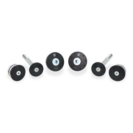 KIT BOUCHONS DE CADRE CNC RACING MOTO GUZZI V85 TT