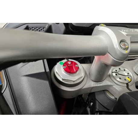 KIT BOUCHONS DE FOURCHE CNC RACING DUCATI